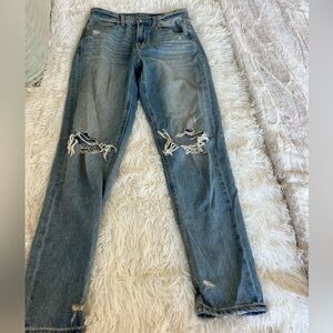American Eagle Ripped Mom Jeans